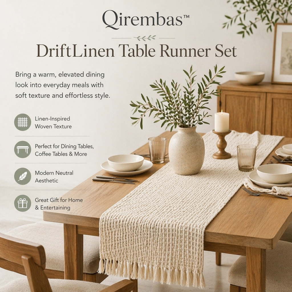 Qirembas™ DriftLinen Table Runner Set